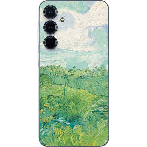 Green Wheat Fields by Vincent van Gogh Galaxy A35 5G Skin
